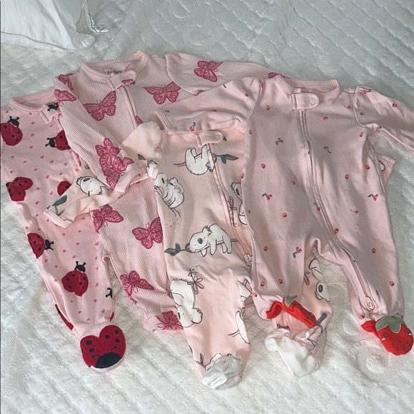 Pink Kids One Piece Set - Picture 1 of 5